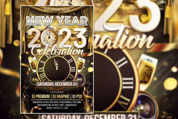 2023 New Year Celebration Poster: A Versatile Tool for Event Promotion
