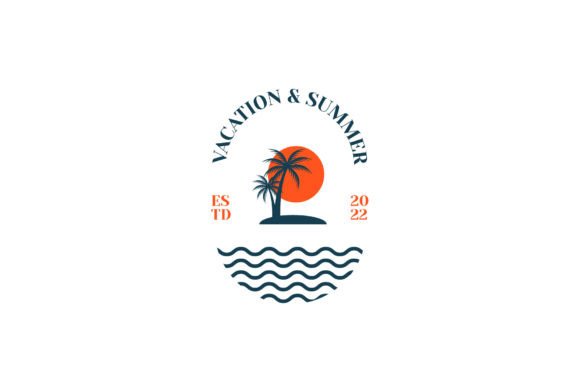 Evaluating the Beach Vacation Logo Design Template for Professional Branding