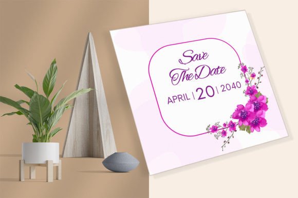 Evaluating the Vibrant Purple Floral Wedding Invitation Template for Modern Events