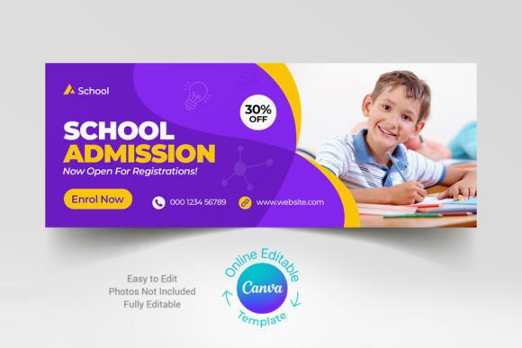 Kids Education Banner Canva Template: A Creative Solution for Busy Educators and Parents