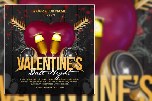 Mastering Visual Engagement: The Strategic Value of the Happy Valentine's Day Square Flyer