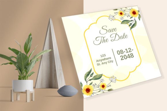 Strategic Design Decisions: Leveraging the Yellow Floral Wedding Invitation Card for Memorable Events