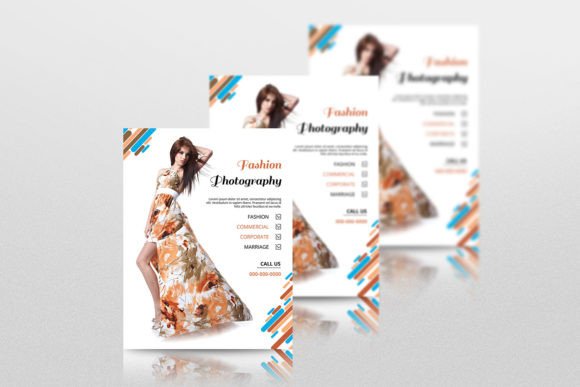 Unlock Your Studio's Potential with a Professional Fashion Photography Flyer Template